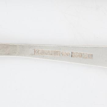 Jacob Ängman, bestick, 24 dlr "Rosenholm", silver GAB, Eskilstuna 1977-79.