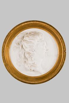 JOHAN TOBIAS SERGEL (efter), gips, bär sign Sergell o dat 1781, 1800-tal.