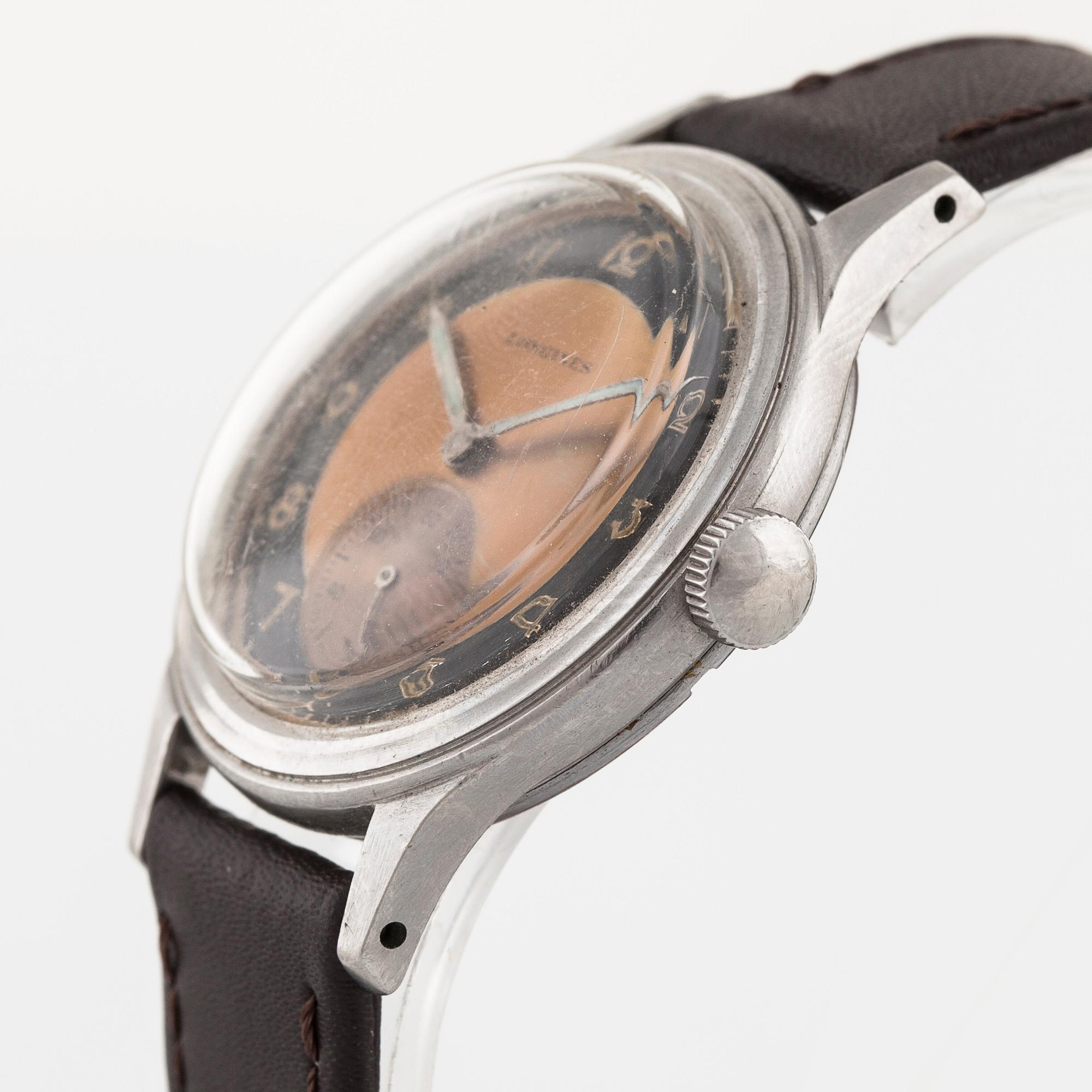 LONGINES, wristwatch, 33,5 mm.