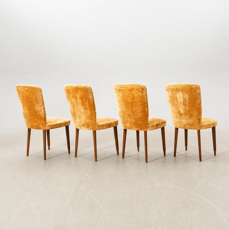 Stolar 4 st Swedish Modern 1940-50-tal.