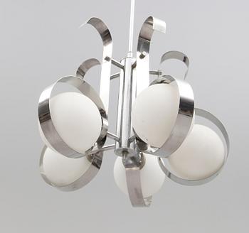 TAKLAMPA, art déco. Höjd 70 cm.