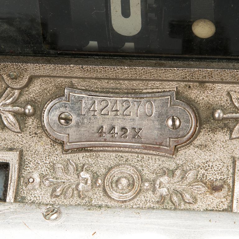 An early 20th-century cash register by National.