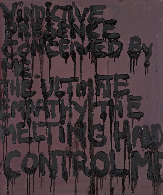 BJARNE MELGAARD, triptyk, olja på duk utförd 2006-2007.