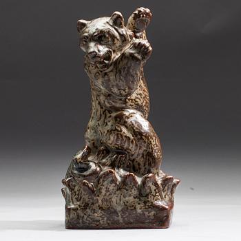 FIGURIN, stengods, Knud Kyhn, Royal Copenhagen, 1950-tal.