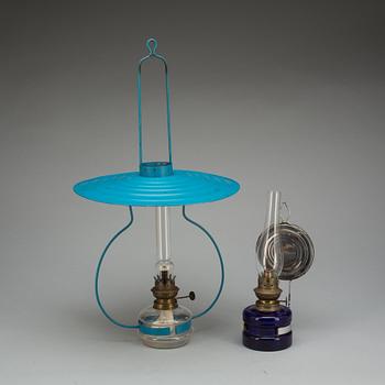 FOTOGENLAMPOR, 2 st. 1900-tal.