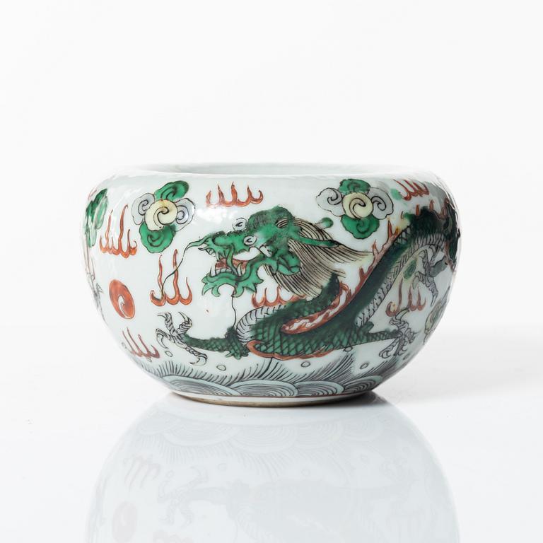 Penselbad, porslin, Kangxistil, 1900-tal.