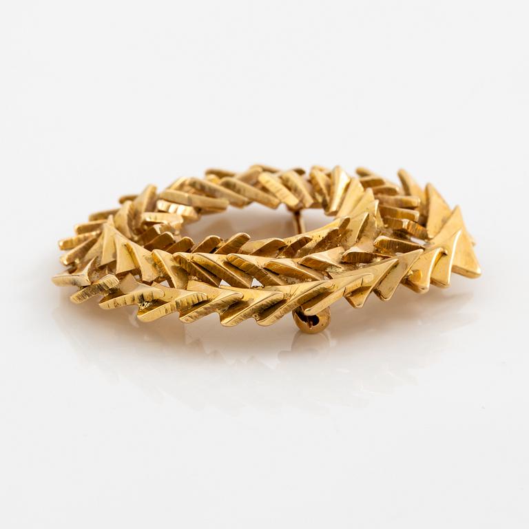 Rey Urban, brosch, 18K guld,
