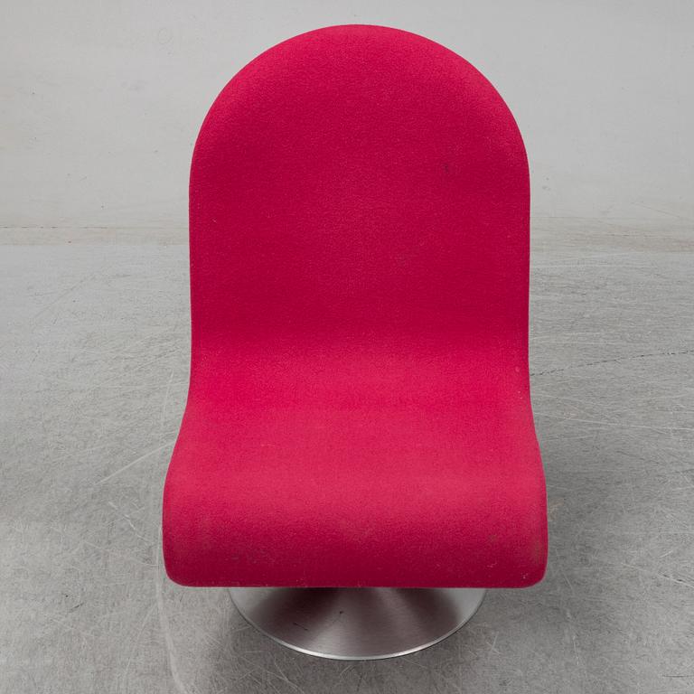 VERNER PANTON, stol/fåtölj, "System 1-2-3", Danmark.