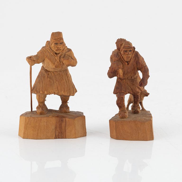 Martin Stenström, figuriner, 6 st.