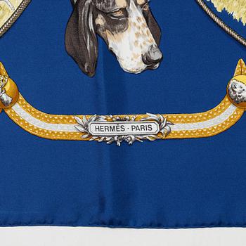 Hermès, scarf, "Le Laisser courre".