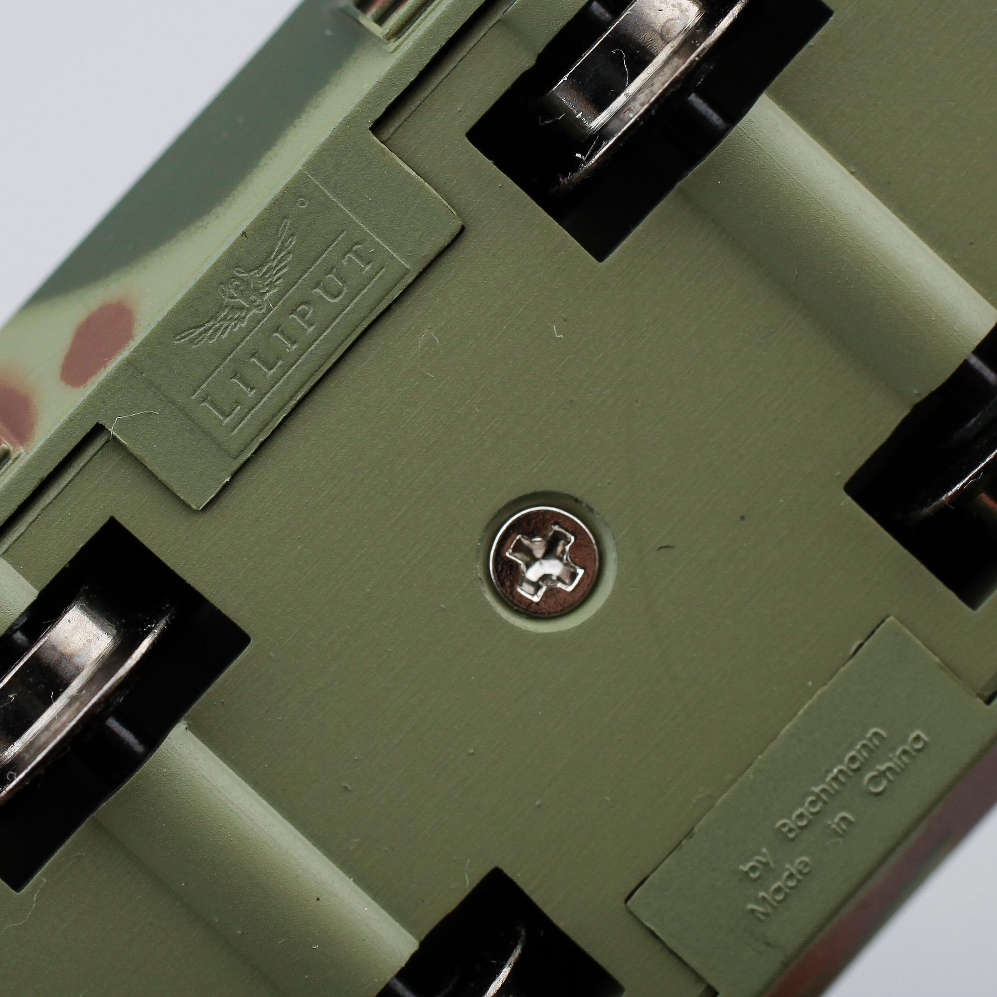 SAMLING MODELLTÅGSDELAR, 23 delar, Liliput, Österrike.