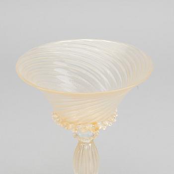 SALVIATI & CO, a glas tazza Italy around 1900.