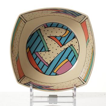Dorothy Hafner, a 47-piece "Flash" ceramic dinner service, Rosenthal, Germany, post 1984.