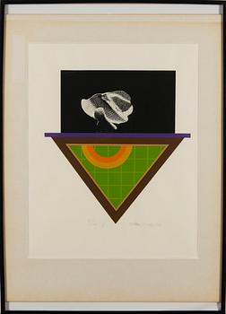 RAIMO KANERVA, serigrafi, signerad och daterad -70, numrerad 83/99.