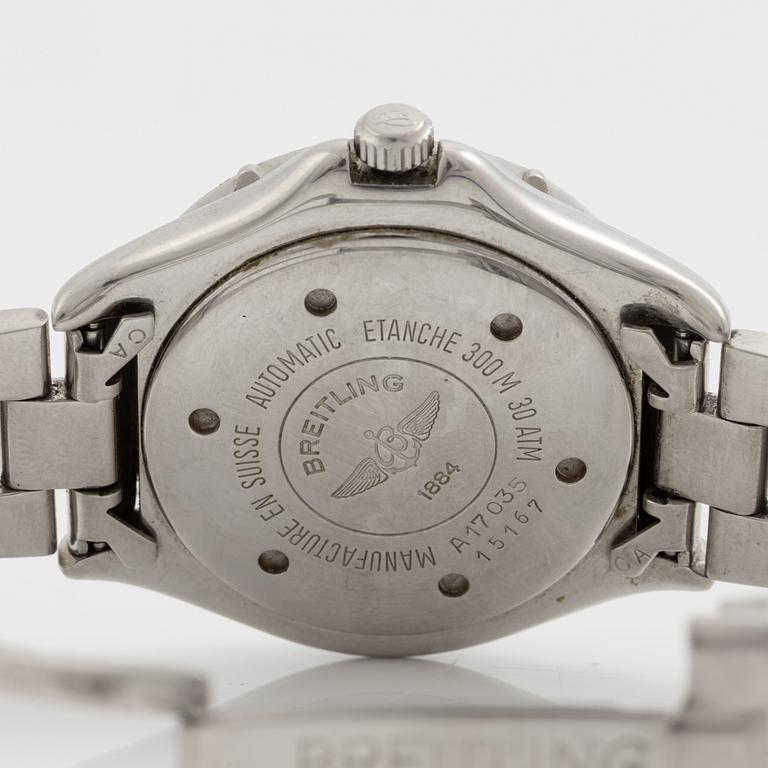 Breitling, Colt, wristwatch, 38 mm.