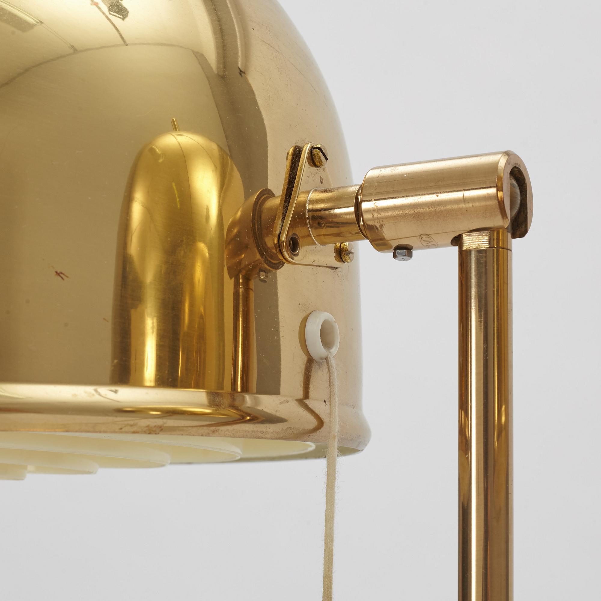 Eje Ahlgren, a pair of model G-075 floor lamps, Bergboms, 1960's.