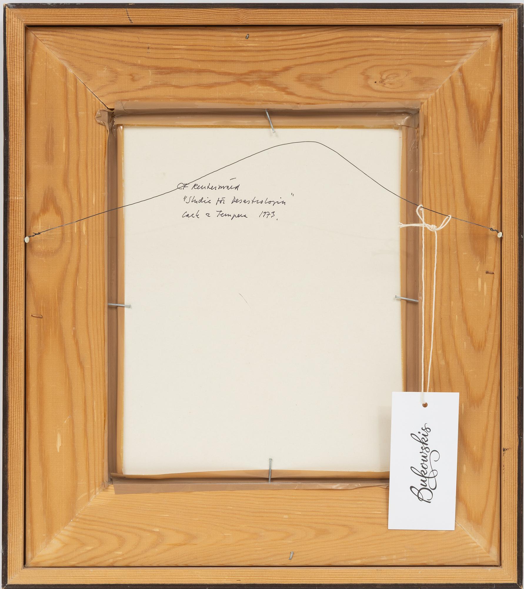 Carl Fredrik Reuterswärd, "Studie för Desastrologin".