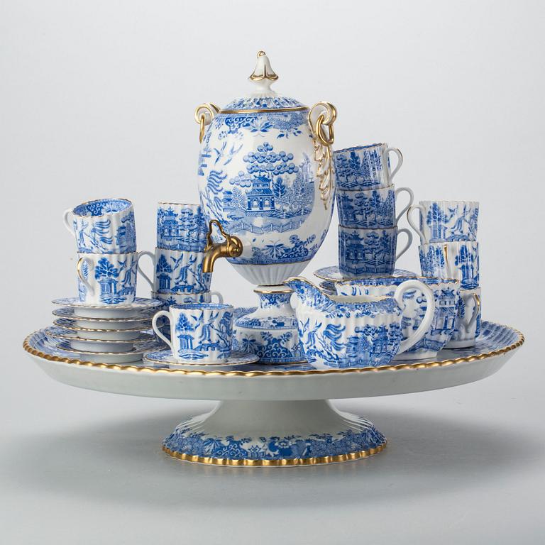TESERVIS, 15 delar, Spode, Copelands, England.