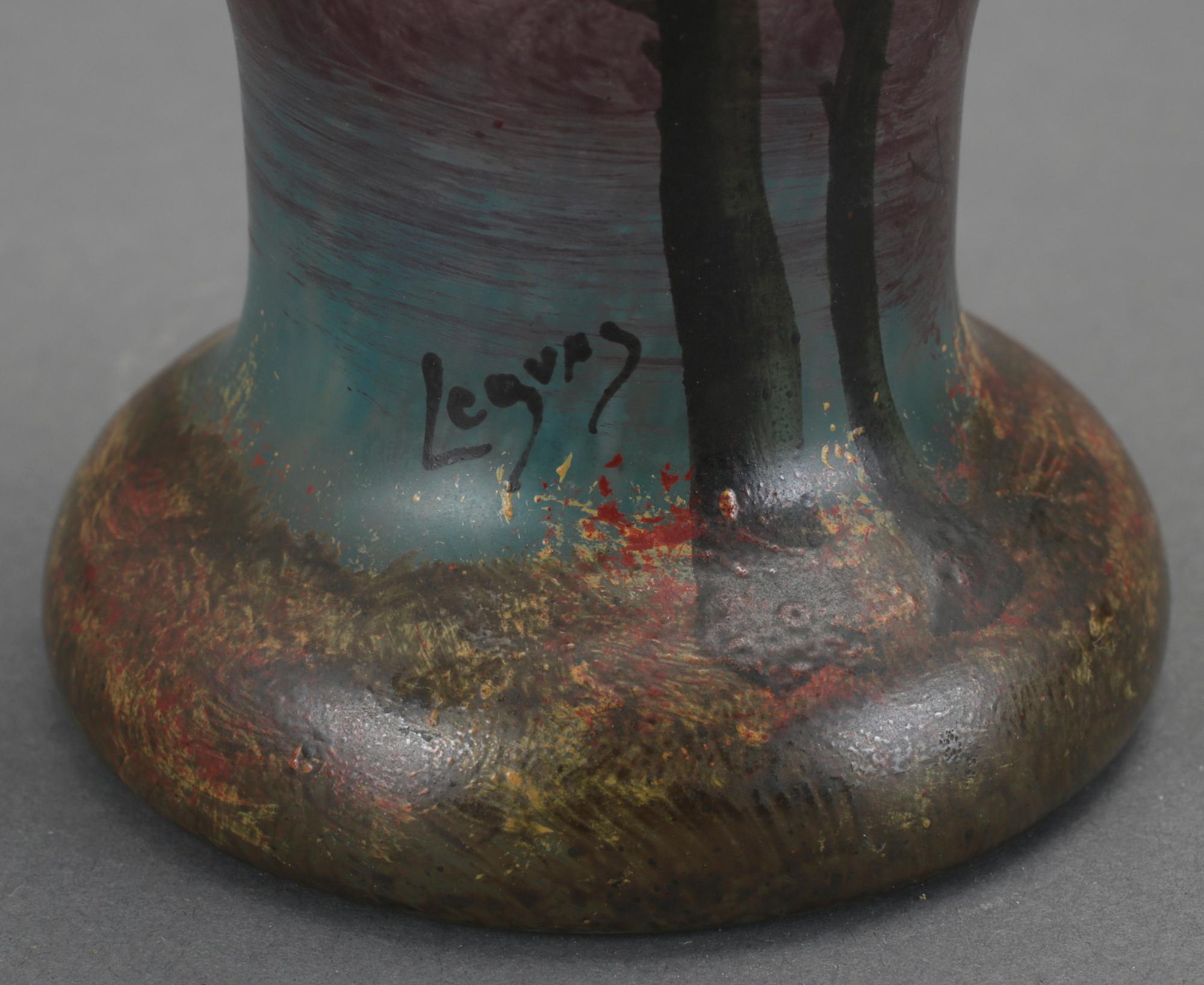 VAS, glas, jugend, Legras, 1900-talets början.