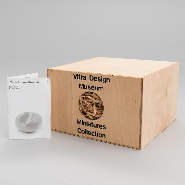 EERO AARNIO, A miniature, 'Pastil chair', Vitra Design Museum.