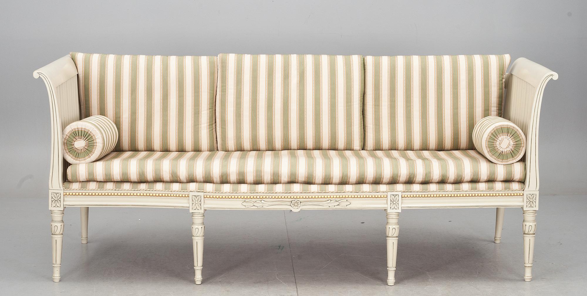 SOFFA, gustaviansk stil, 1900-talets mitt.