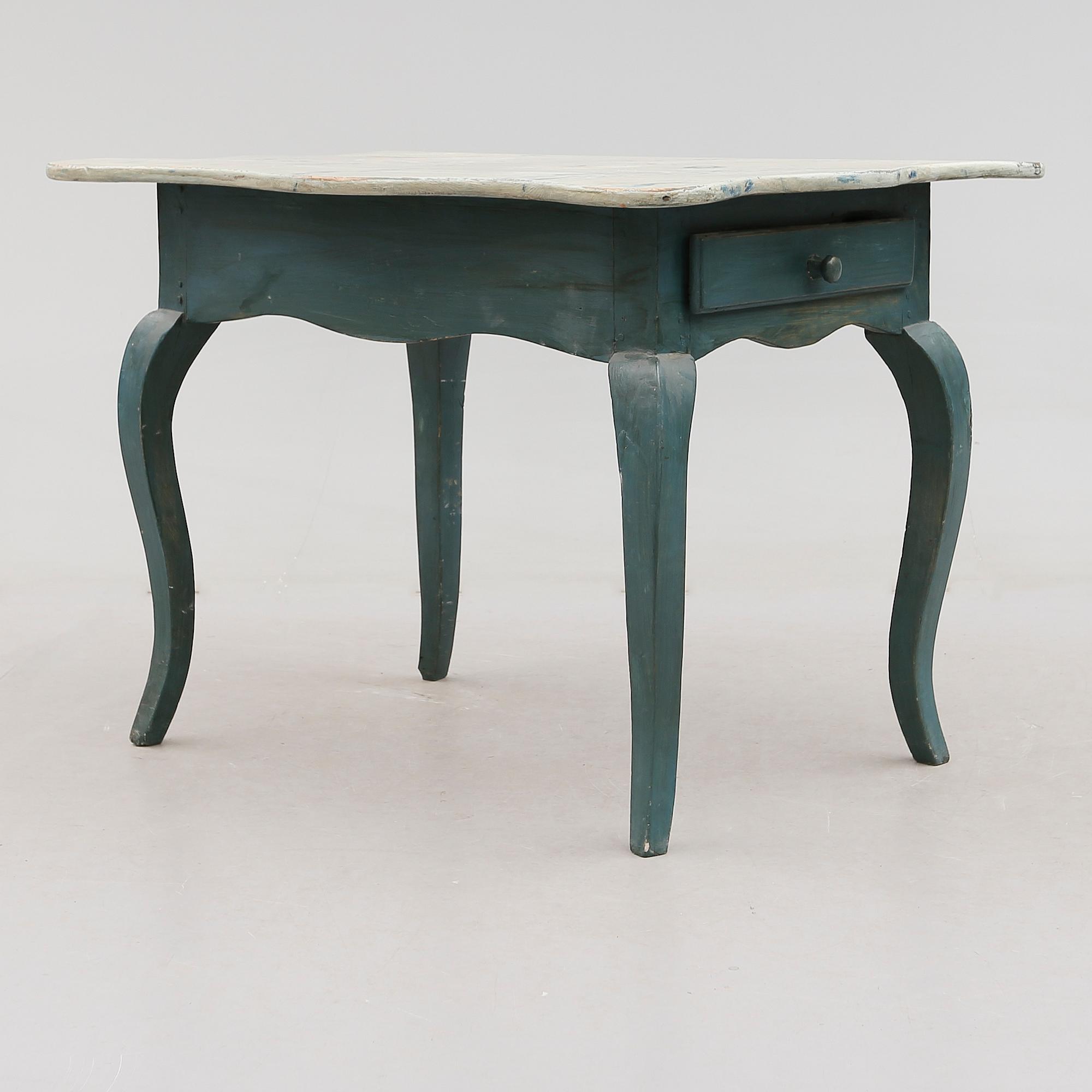 BORD, rokokostil, 1800-talets mitt.