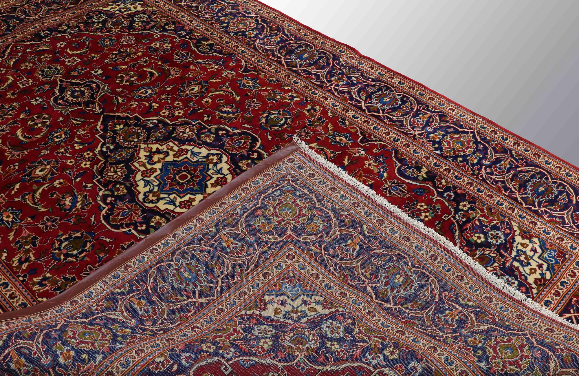 A CARPET, Kashan, around 300 x 202 cm.