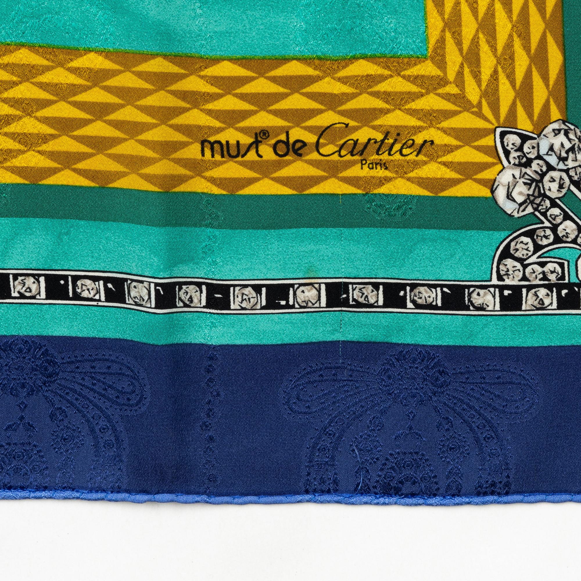 Cartier, a 'Saint-Pétersbourg' scarf.