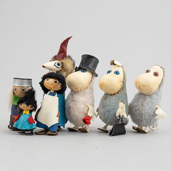 Atelier Fauni, Moomin figures (7 pcs).