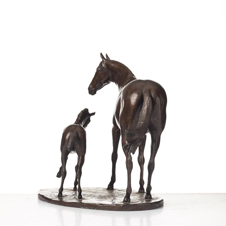 John Rattenbury Skeaping, Horse and foal.