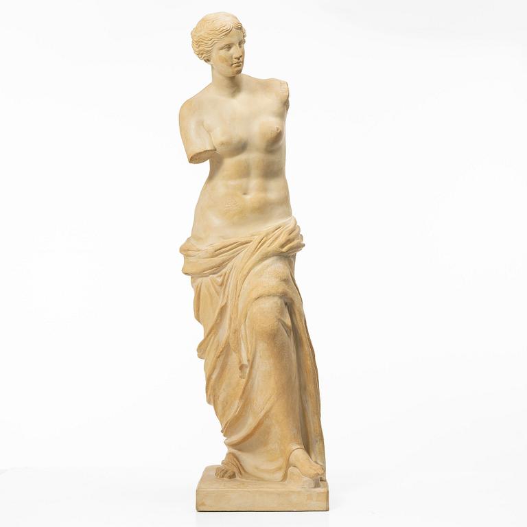 A sculpture, "Venus of Melos", Upsala-Ekeby, circa 1900.