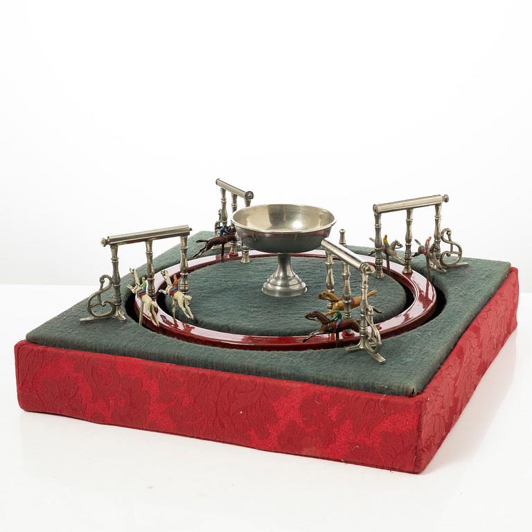 Kapplöpningsspel, "Jeu de Course", Frankrike, 1900-talets första hälft.