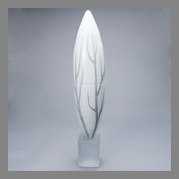 TARU SYRJÄNEN, GLASS SCULPTURE. Kasvu (Growth). Signed Taru Syrjänen 2011.