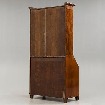 A late Gustavian late18th century writing cabinet attributed C D Fick.