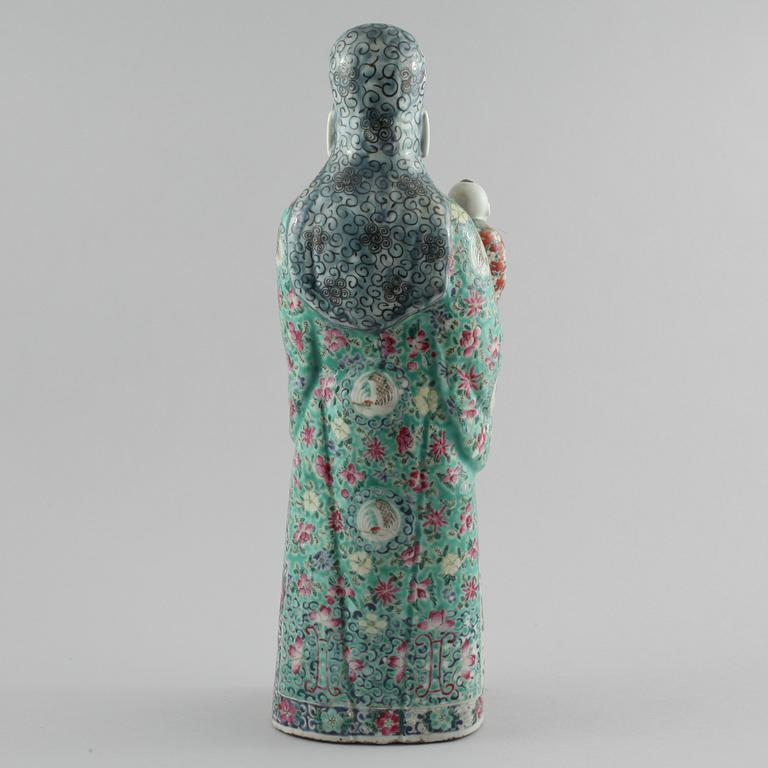 FIGURIN, porslin, Kina, omkring 1900-talets mitt.