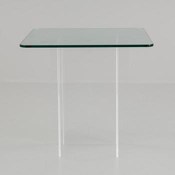 BORD, glas och plexiglas, 1980-tal.