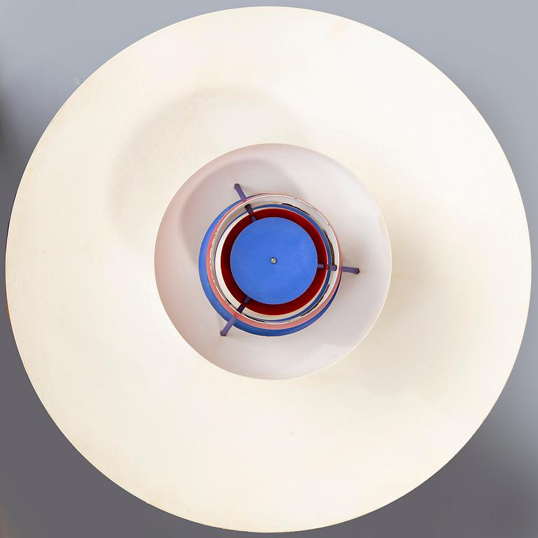 Poul Henningsen, taklampa, "PH 5", Louis Poulsen, Danmark, 1970-tal.