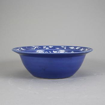 HANDFAT, porslin, Kina 1800-tal.