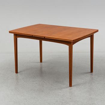 A second half of the 20th century teak dining table.