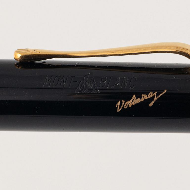 Mont Blanc, Writers Edition Voltaire, Limited Edition Fountain Pen.