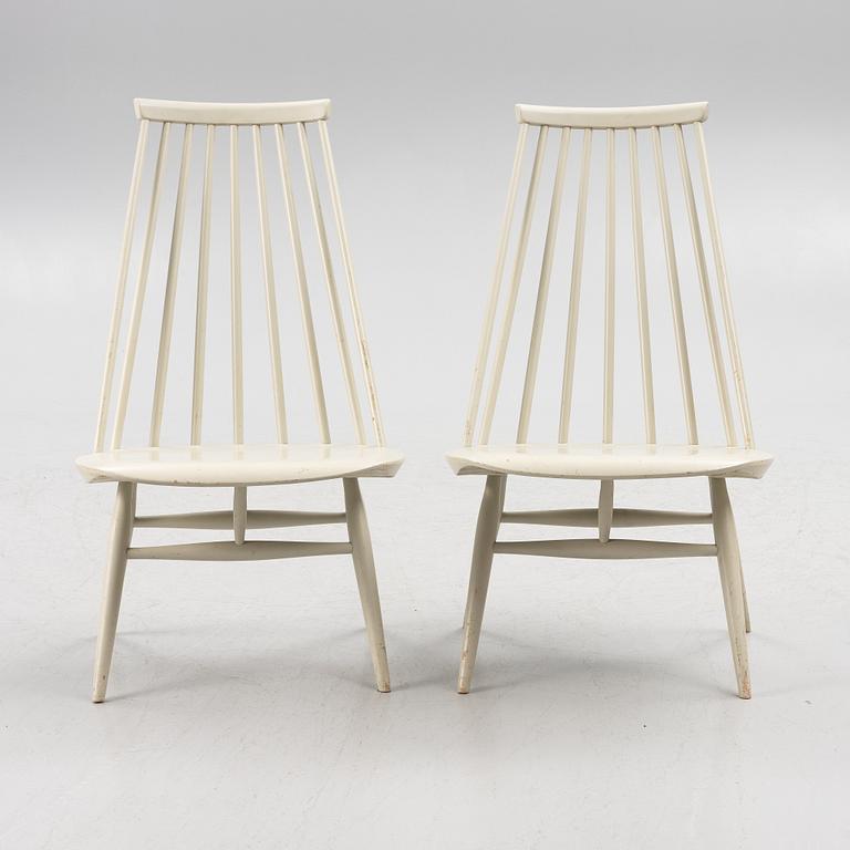 Ilmari Tapiovaara, ett par, stolar, "Mademoiselle", Edsbyverken, 1961.