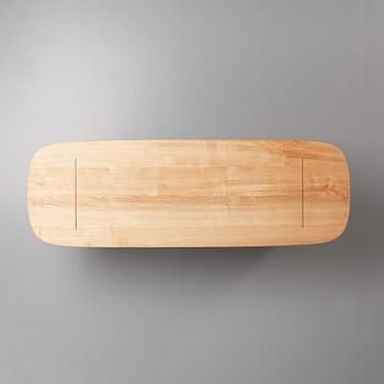 Claesson Koivisto Rune, a "Hand" bench, Sasimonokagu Takahashi, Japan 2019.