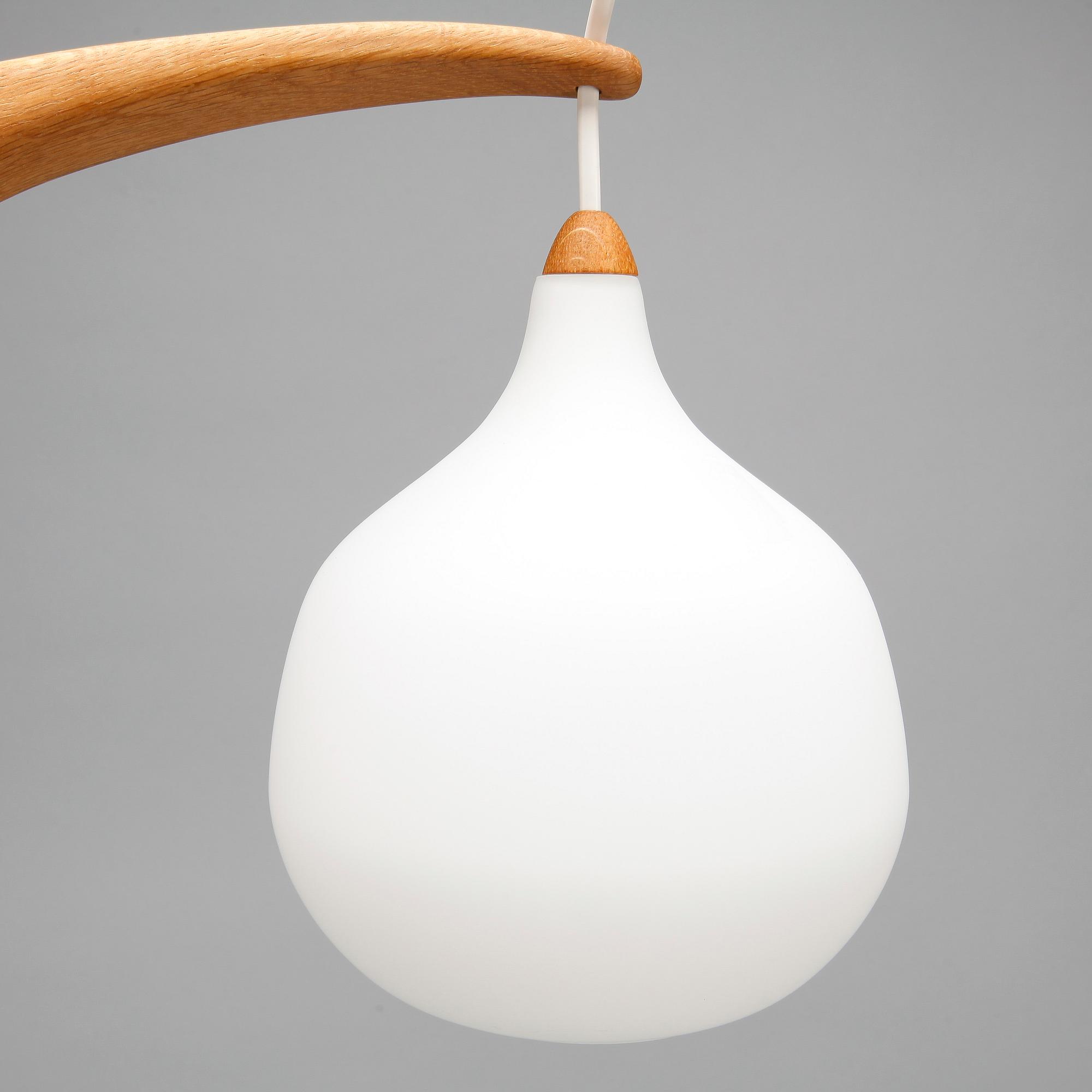 VÄGGLAMPA, Uno och Östen Kristiansson, Luxus. Modellen formgiven 1952.