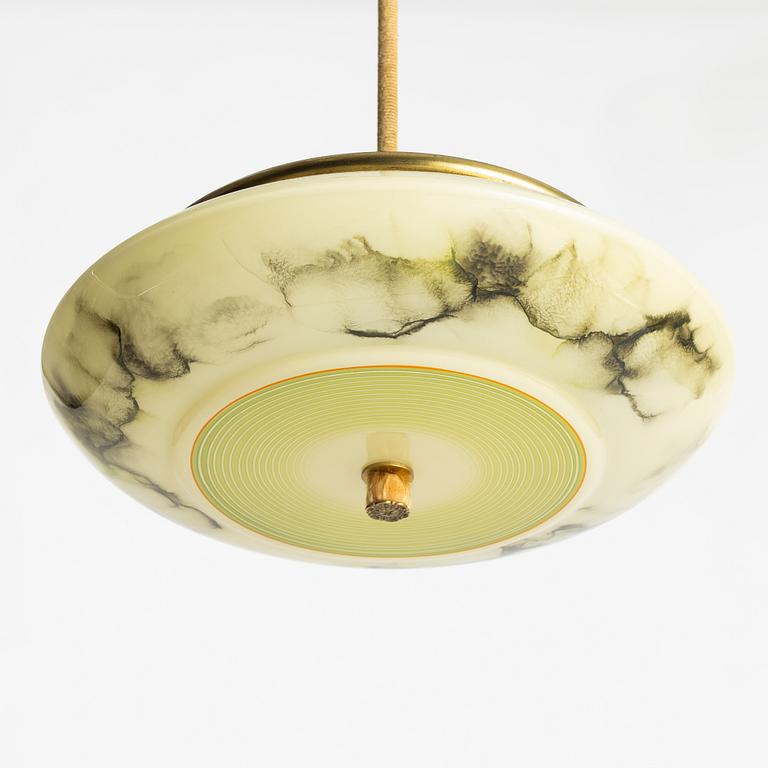 Ceiling lamp, 1920s/30s.