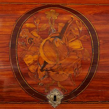 A Louis XVI secretaire, ca 1800.