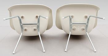 KARMSTOLAR, 1 par, "Dar", Charles och Ray Eames, 1970-tal.