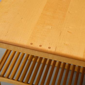SATSBORD, 3 delar, "Släden", Carl Malmsten, formgivet 1948.