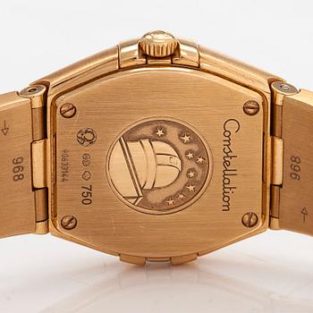 Omega, Constellation, armbandsur, 22,5 mm.
