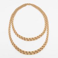 Necklace, 18K gold.