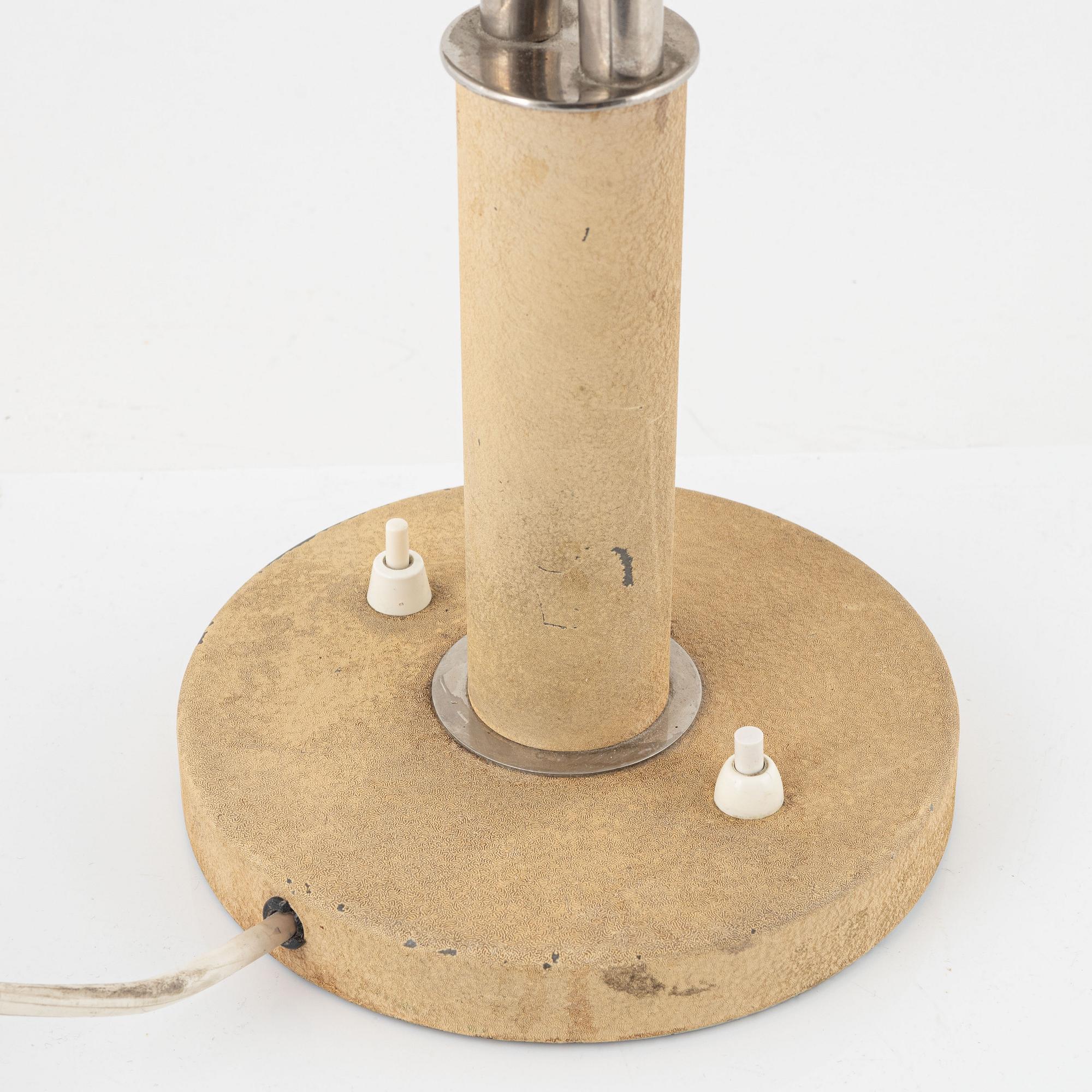 A table light, 1930's.
